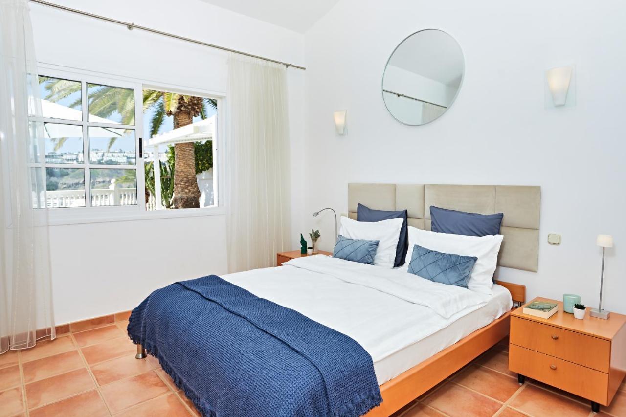 Stunning Villa With Breathtaking Ocean View Mogan Bagian luar foto